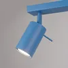 Plafon RING 4L błękitny